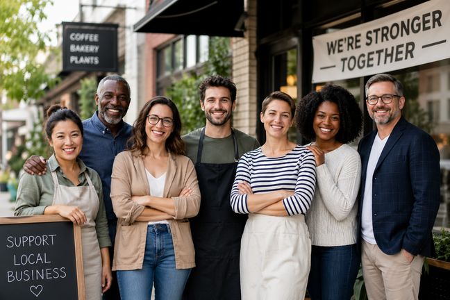 Supporting local business